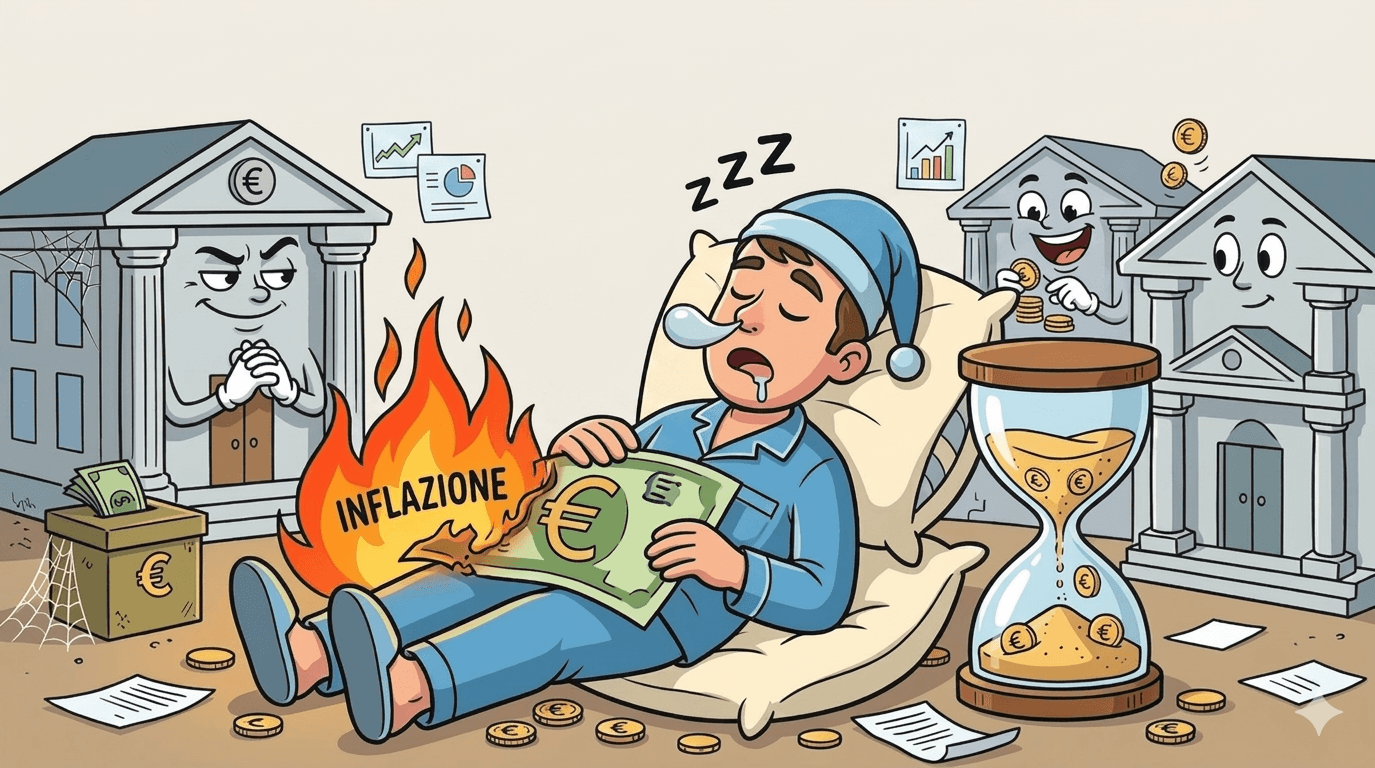 Risparmio fermo sul conto: quanto perdi ogni anno nel 2026